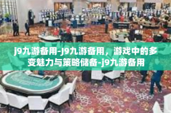 j9九游备用-J9九游备用，游戏中的多变魅力与策略储备-j9九游备用